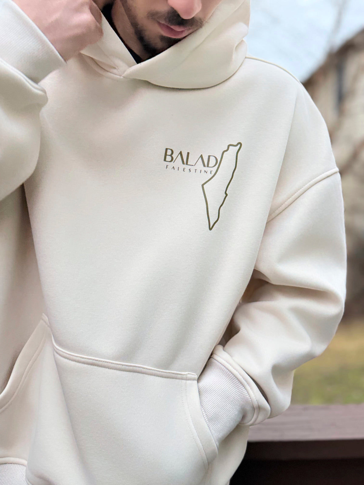 Oversized Hoodie - Off White