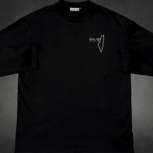 Oversized Long Sleeve - Black