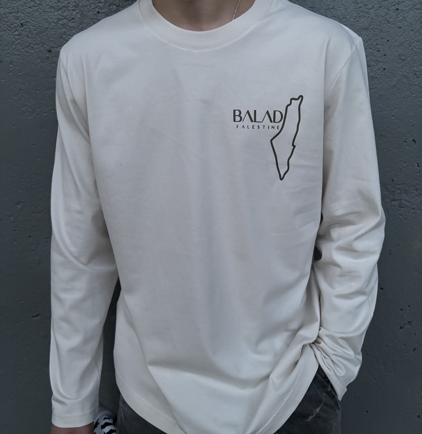 Oversized Long Sleeve - Off White