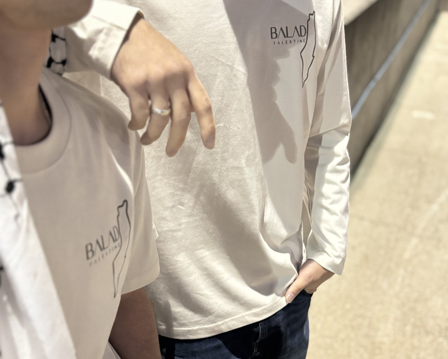 Oversized Long Sleeve - Off White