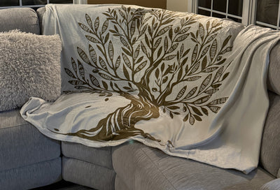 Balad Falestine Blanket – Off White