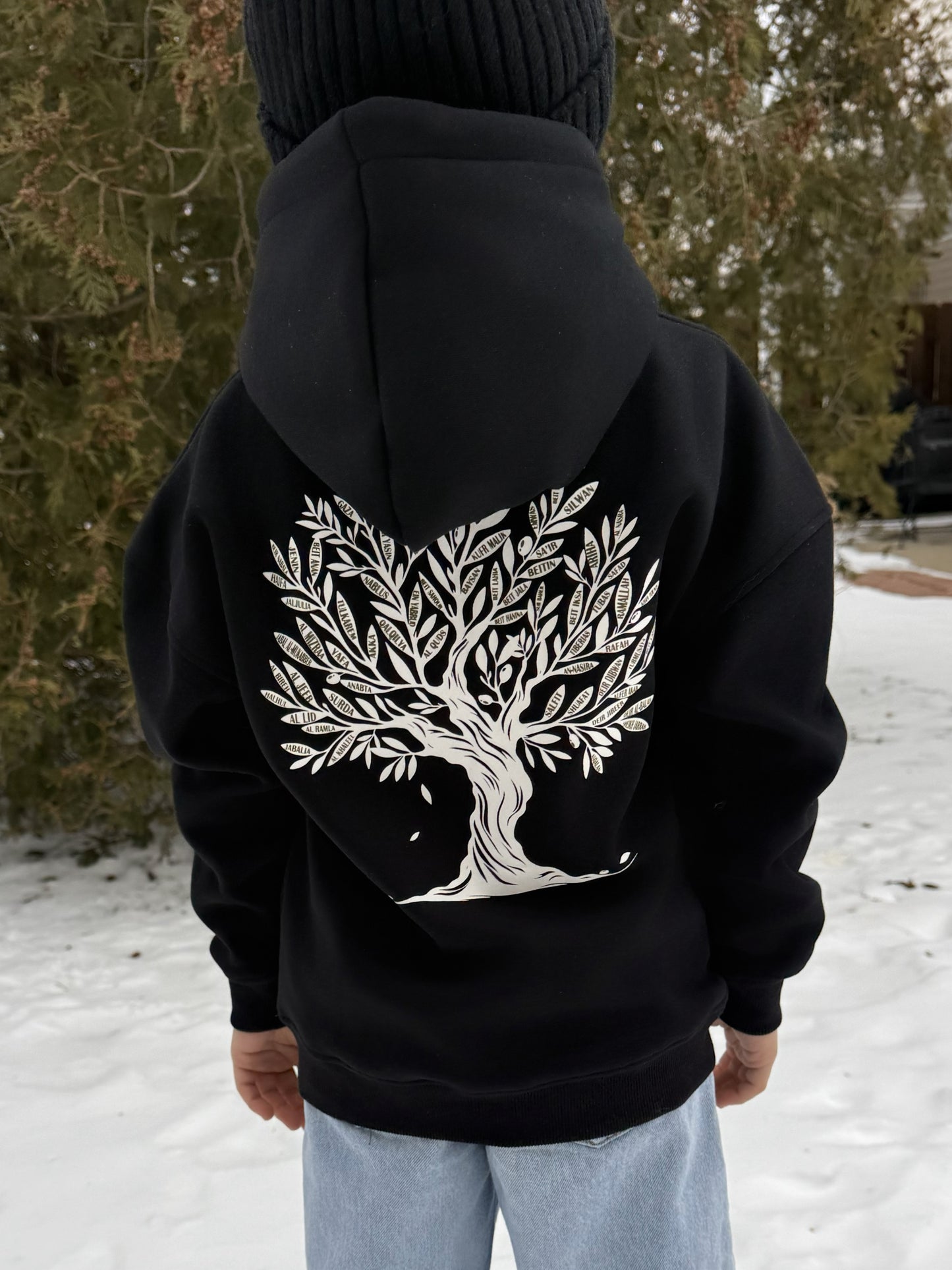 Kids Oversized Hoodie - Black