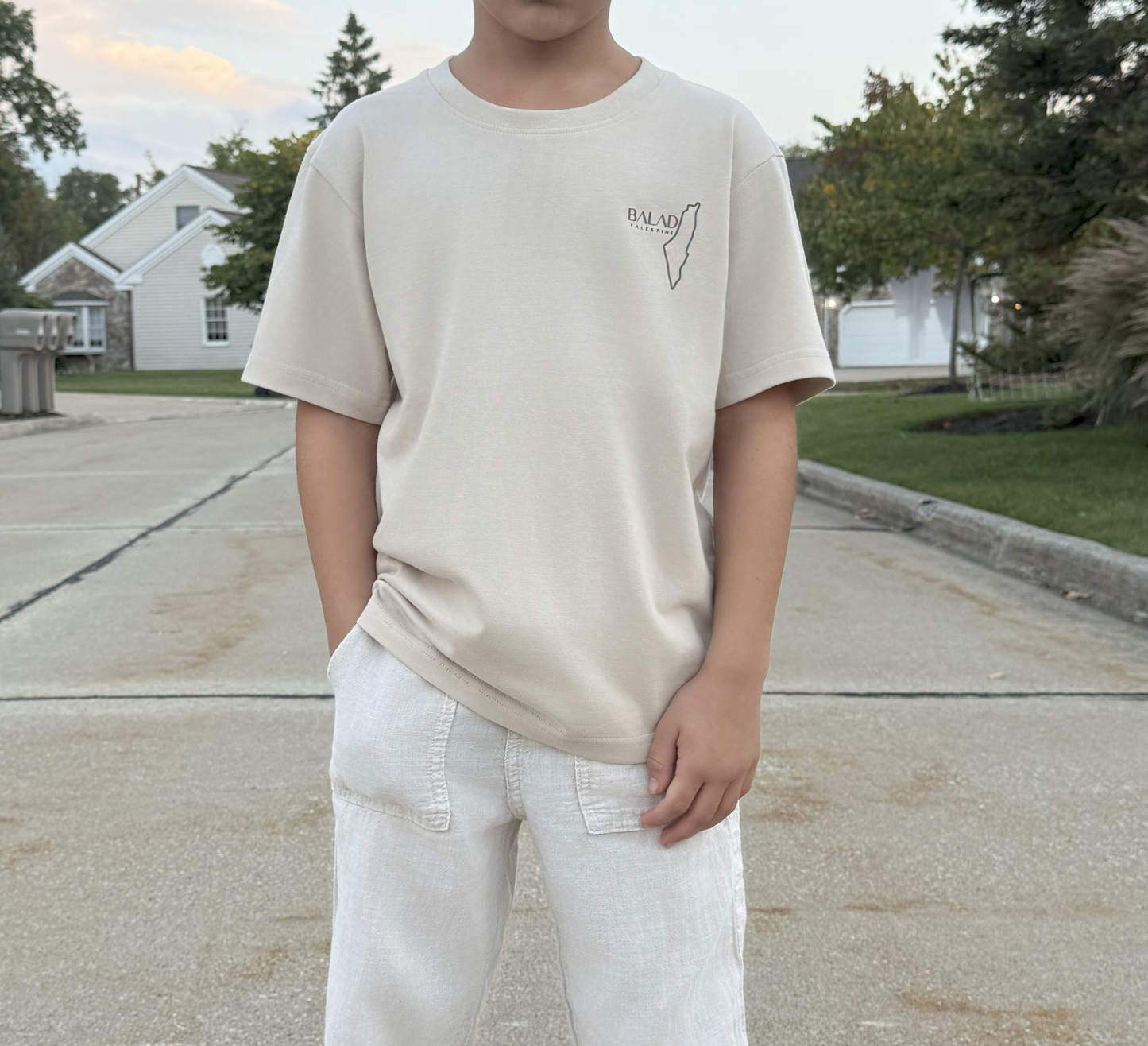 Kids Short Sleeve - Off White